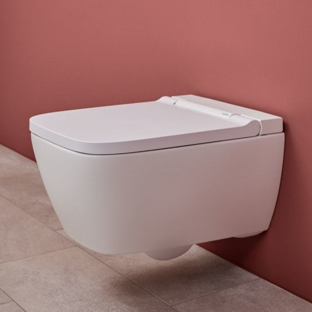 Geberit AquaClean Sela Square Dusch-WC Tiefspüler spülrandlos TurboFlush mit Deckel