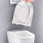 Geberit One Wand-WC TurboFlush Tiefspüler spülrandlos mit Deckel