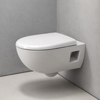 Geberit Renova Wand-WC Tiefspüler spülrandlos mit Deckel