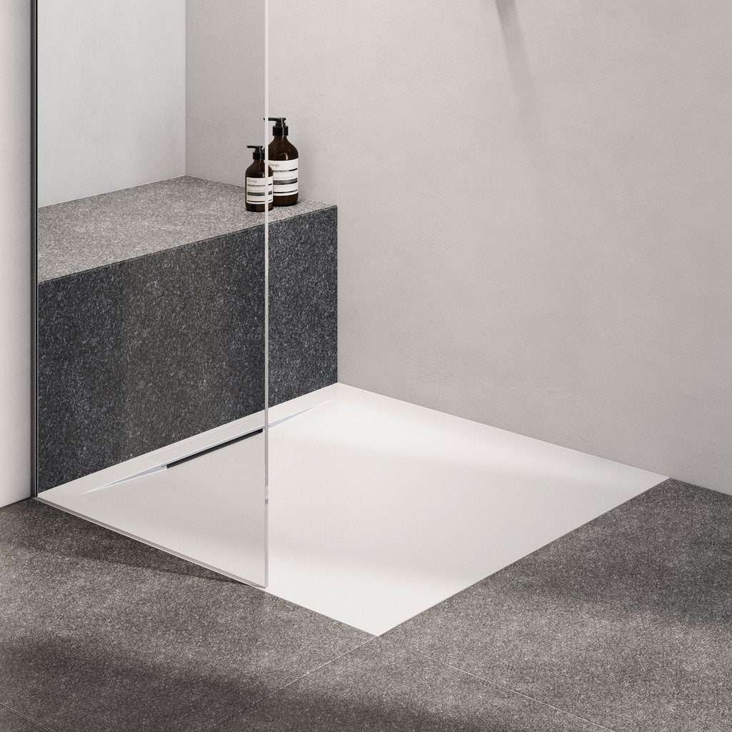 Laufen Pro S Quadrat-Duschwanne Marbond