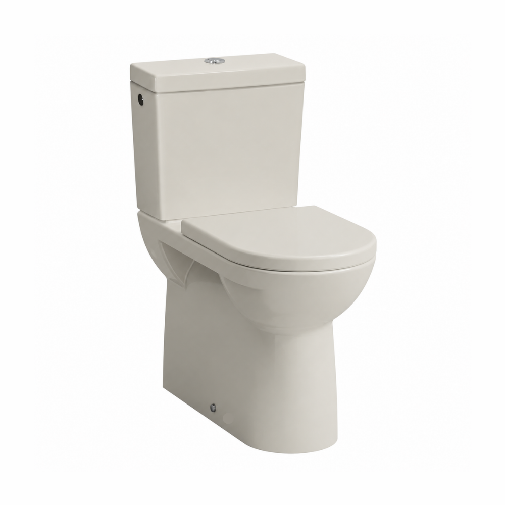 Laufen Pro Stand-WC Kombination Tiefspüler mit Spülrand für aufgesetzten Spülkasten