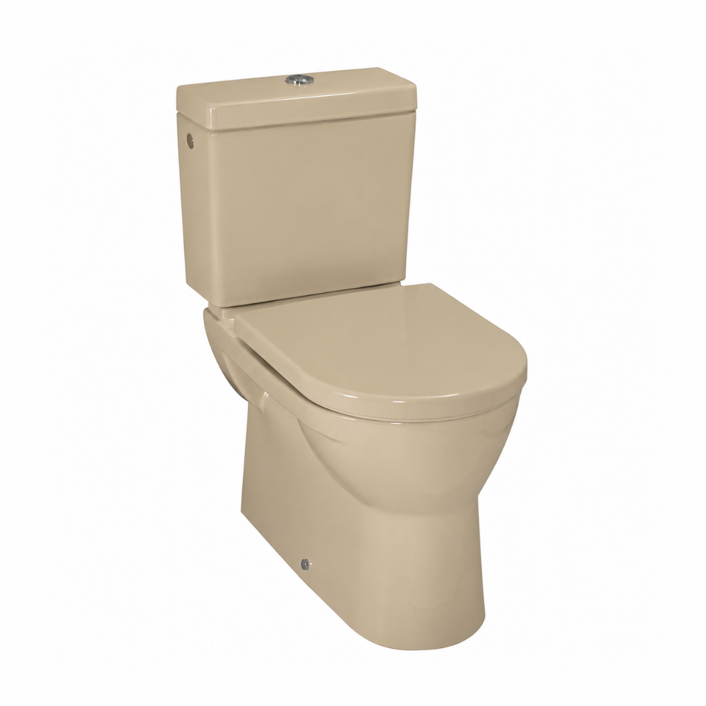 Laufen Pro Stand-WC Kombination Flachspüler mit Spülrand für aufgesetzten Spülkasten