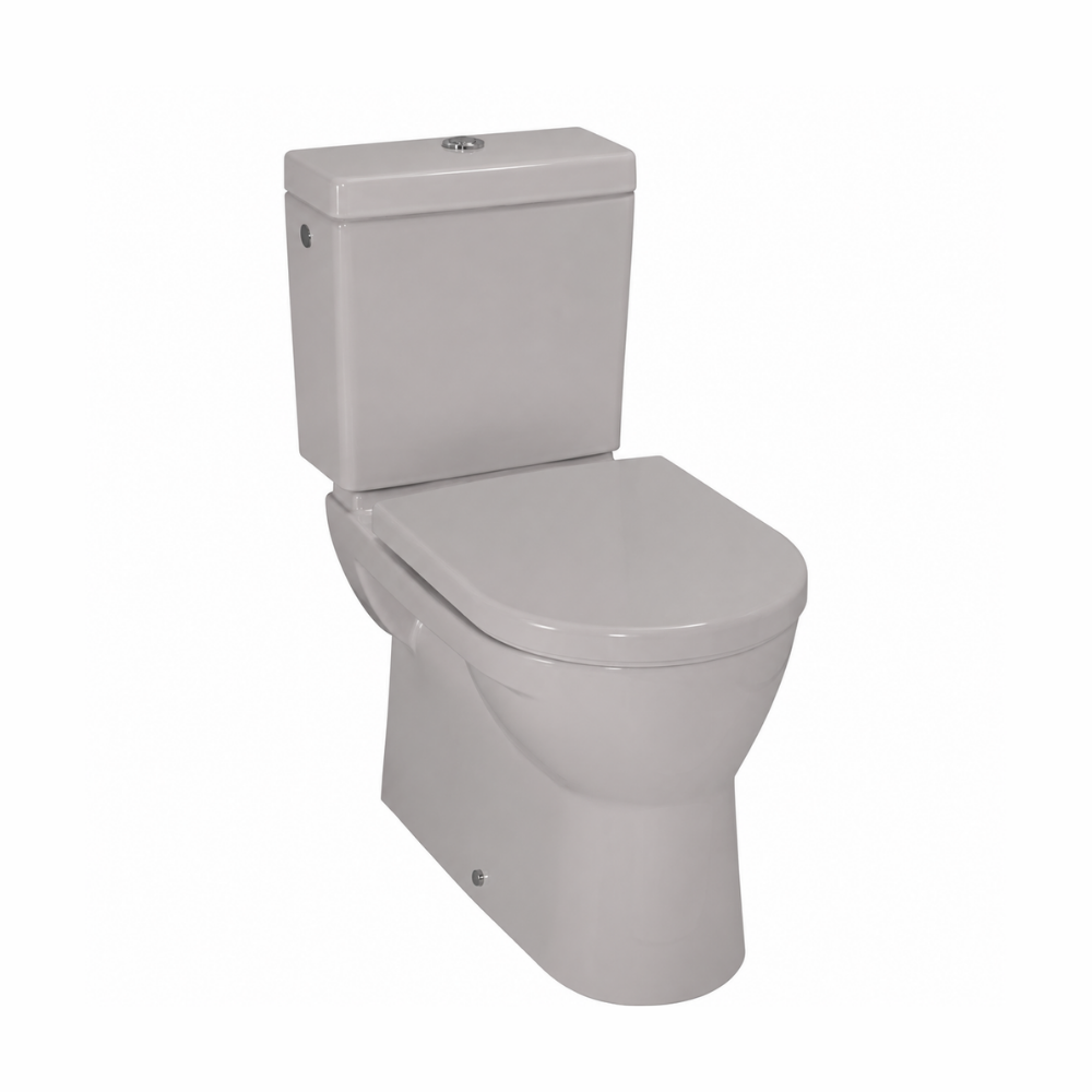 Laufen Pro Stand-WC Kombination Flachspüler mit Spülrand für aufgesetzten Spülkasten