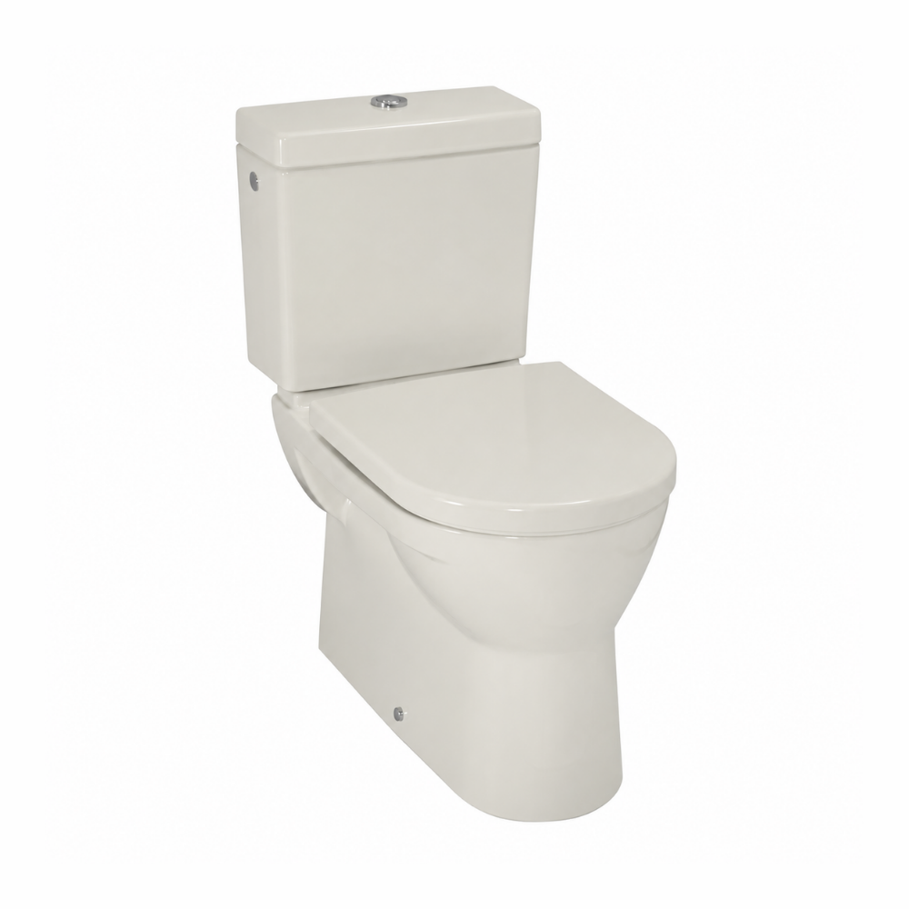 Laufen Pro Stand-WC Kombination Flachspüler mit Spülrand für aufgesetzten Spülkasten