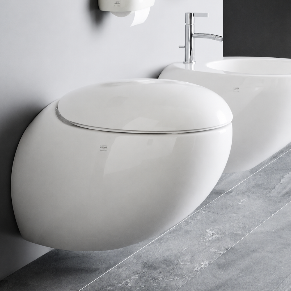 Laufen ILBAGNOALLESSI Wand-WC Tiefspüler spülrandlos ohne Deckel