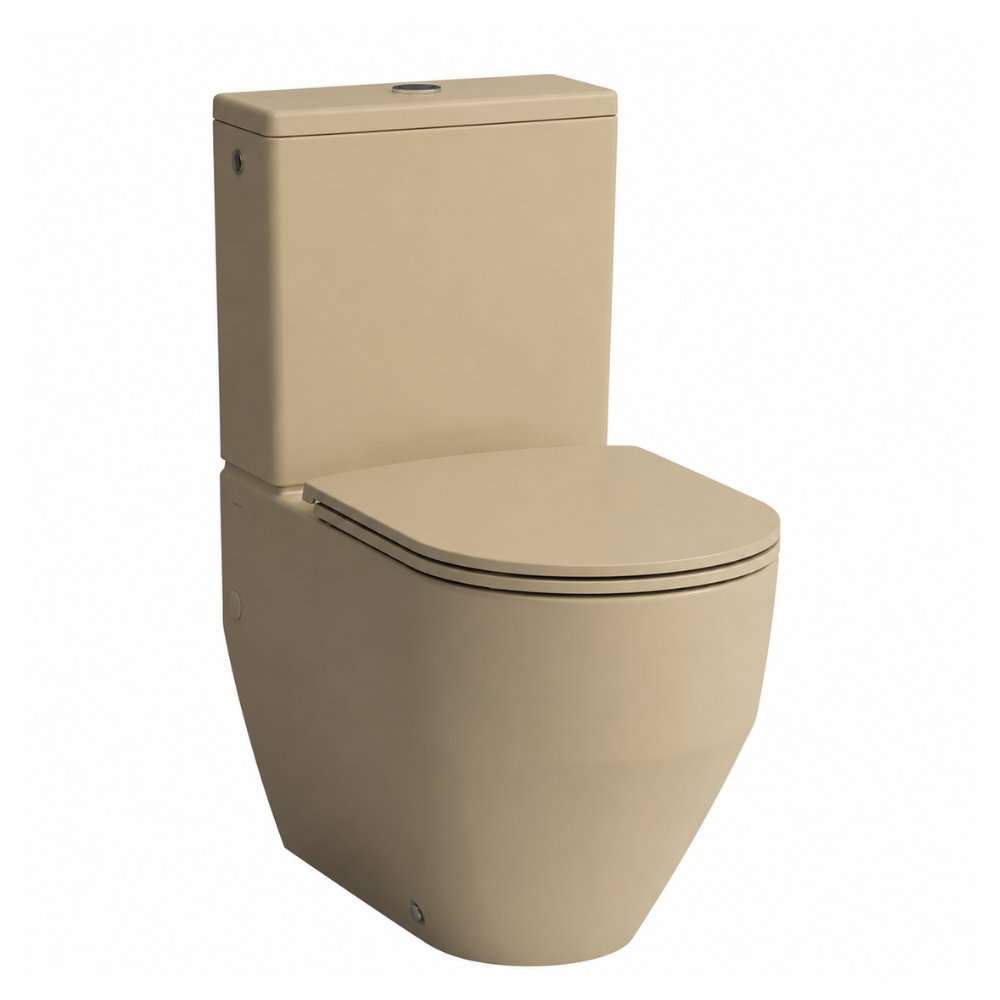 Laufen Pro Stand-WC Kombination Tiefspüler mit Spülrand für aufgesetzten Spülkasten