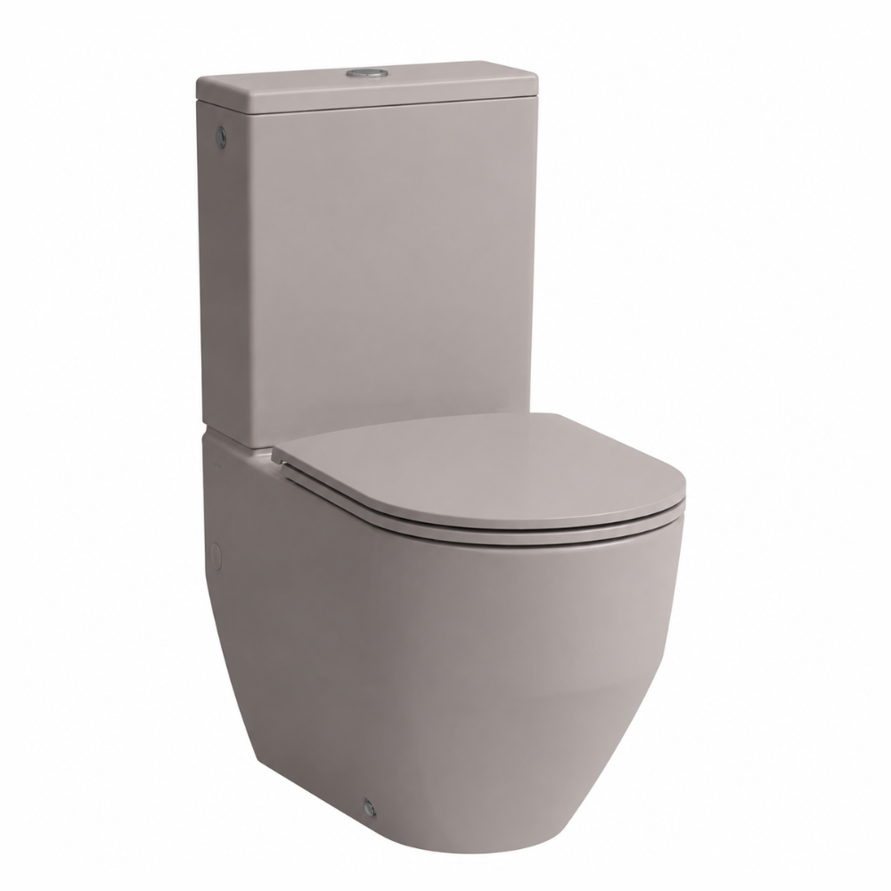 Laufen Pro Stand-WC Kombination Tiefspüler mit Spülrand für aufgesetzten Spülkasten