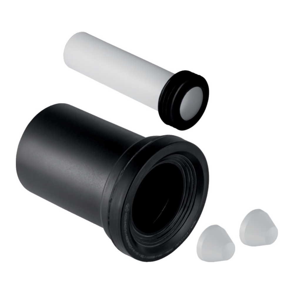 Geberit Universal Anschlussgarnitur 18,5cm für Wand-WC DN110