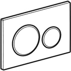 Geberit Betätigungsplatte SIGMA20 round für 2-Mengen Spülung