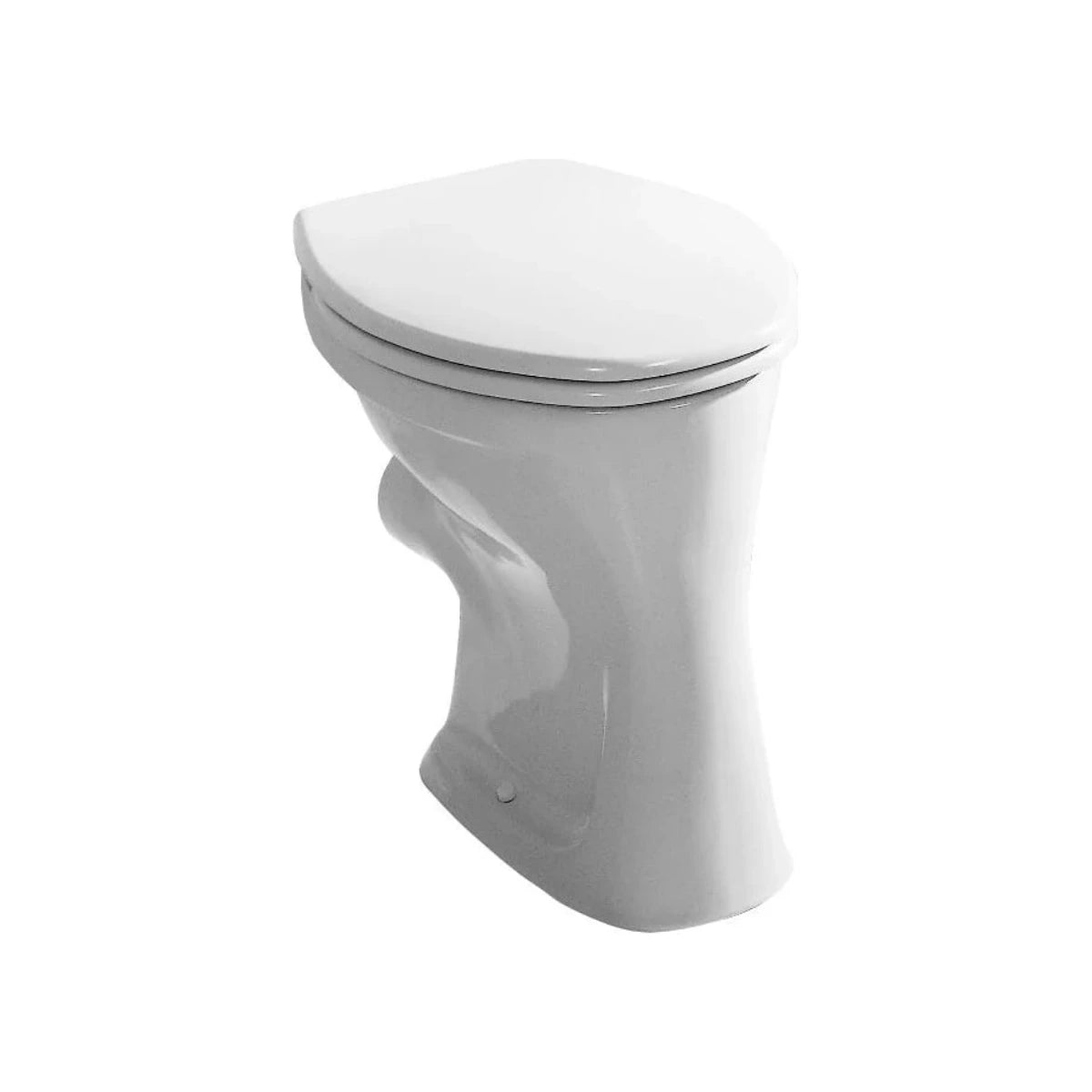 Alva Una Stand-WC Flachspüler mit Spülrand
