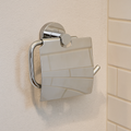 ALVA Una Toilettenpapierhalter mit Bügel und Deckel