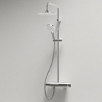 ALVA Spa Duschsystem mit Thermostat und Ablagefläche
