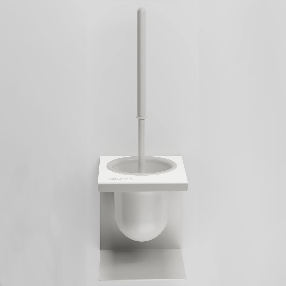 ALVA Viva Toilettenbürstengarnitur mit Kunststoffbehälter