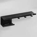 ALVA Viva Wandboard mit Seifenablage 3 Haken & Rasierhalter