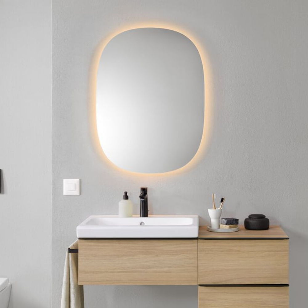ALVA Forta Lichtspiegel oval indirekt LED beleuchtete