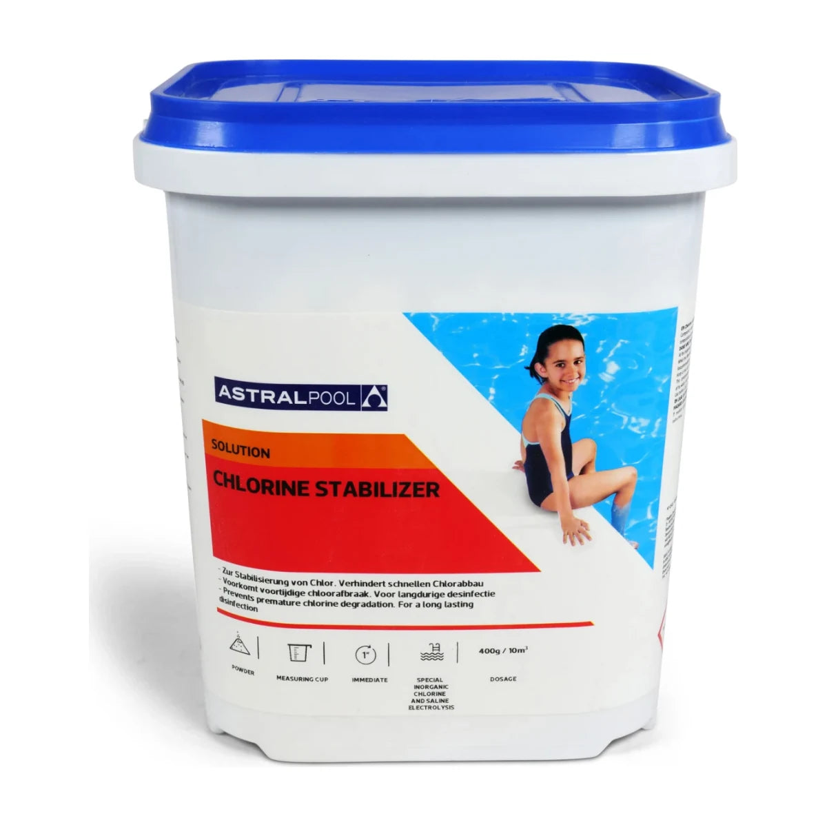 Astral Pool Chlorine Neutralizer KS-Eimer 6kg Chlorneutralisator Granulat