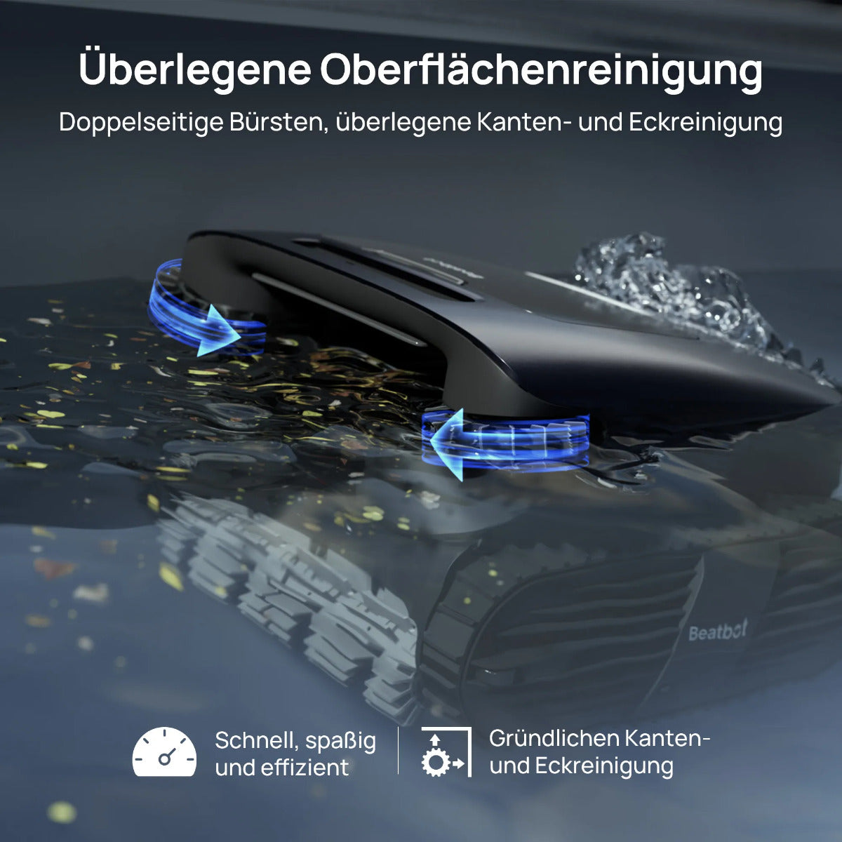 Beatbot AquaSense 2 Ultra Poolroboter 5-in-1 mit KI-Navigation