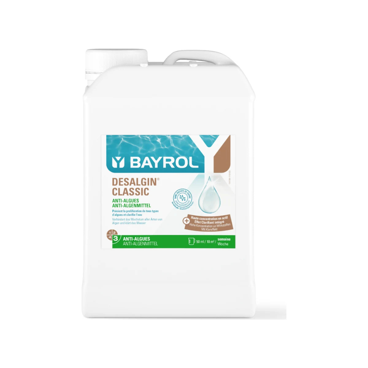 Bayrol Desalgin Kanister 6 Liter Algenmittel flüssig