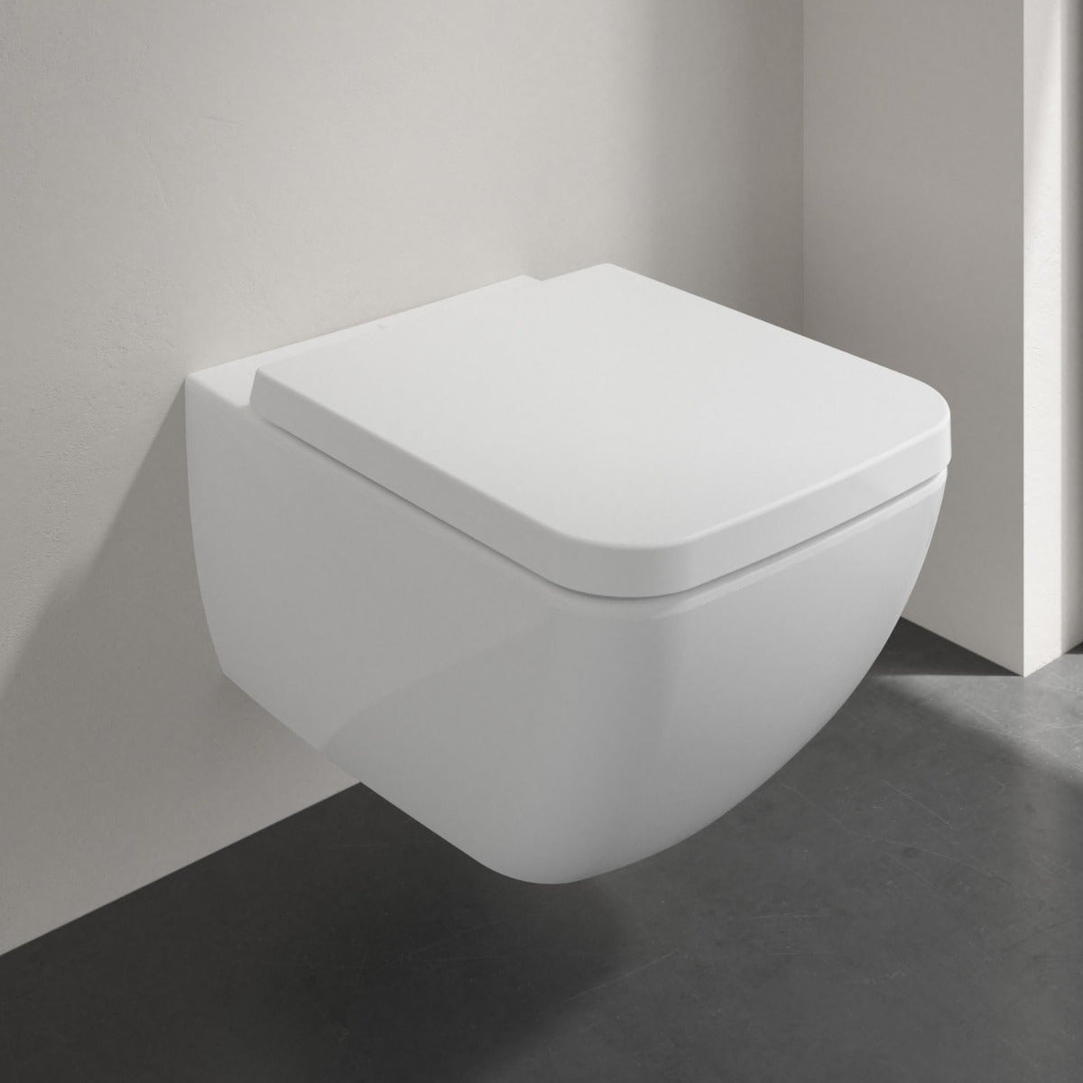 Villeroy & Boch Collaro Wand-WC Tiefspüler spülrandlos mit Deckel