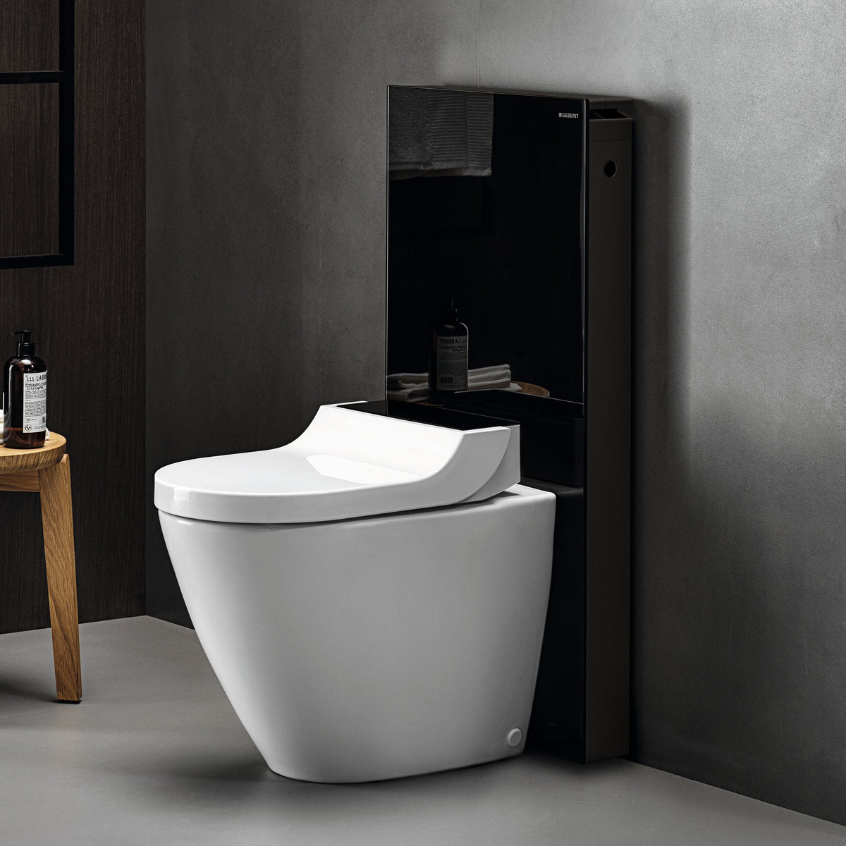 Geberit Monolith Plus Sanitärmodul WC114 für Stand- und Dusch-WC
