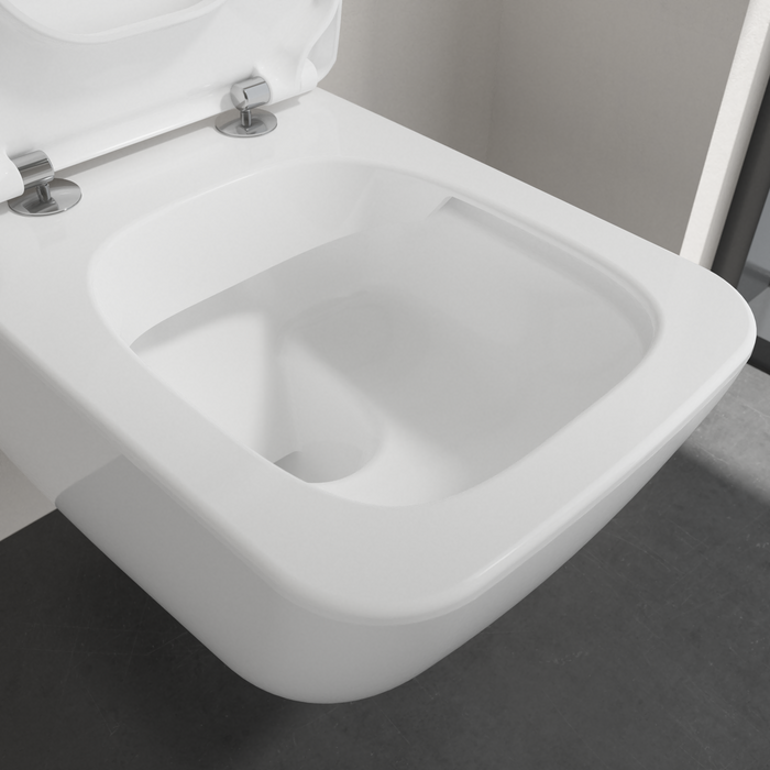 Villeroy & Boch Venticello Wand-WC Tiefspüler spülrandlos mit Deckel
