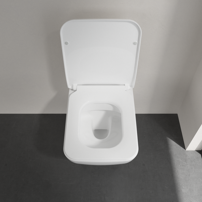 Villeroy & Boch Venticello Wand-WC Tiefspüler spülrandlos mit Deckel