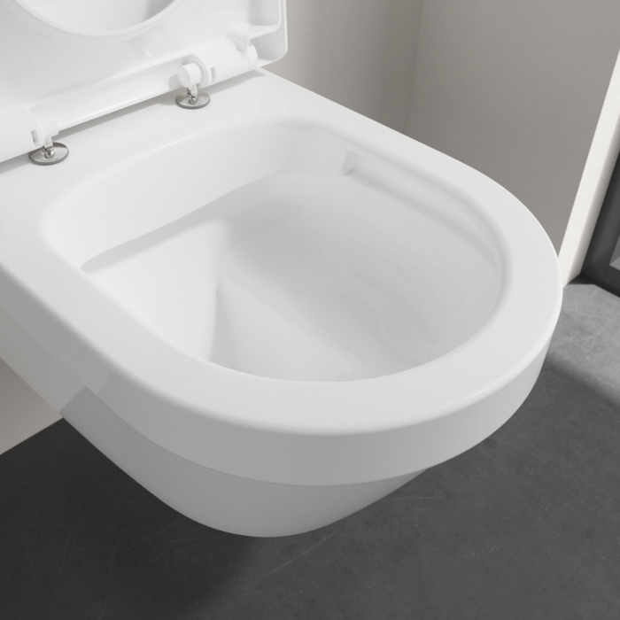 Villeroy & Boch Architectura Wand-WC Tiefspüler spülrandlos mit Deckel