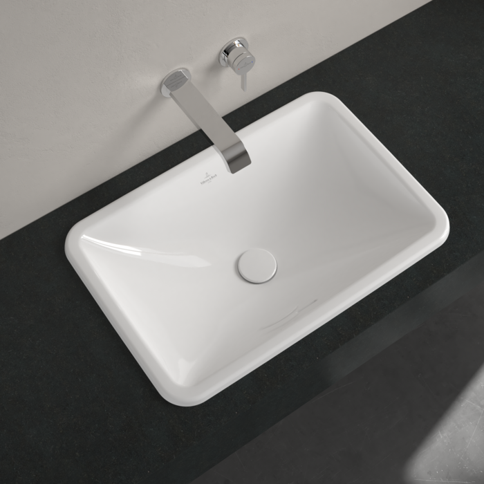 Villeroy & Boch Loop & Friends Einbau Waschtisch von oben