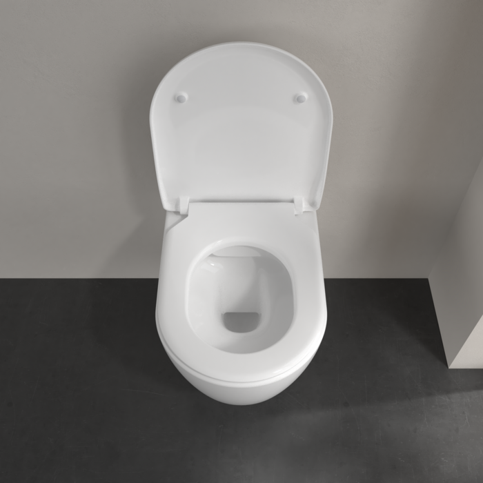 Villeroy & Boch Avento Wand-WC Tiefspüler ohne Spülrand mit Deckel