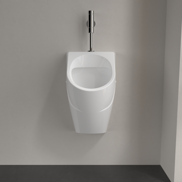 Villeroy & Boch O.novo Urinal Wasserzulauf außen senkrecht
