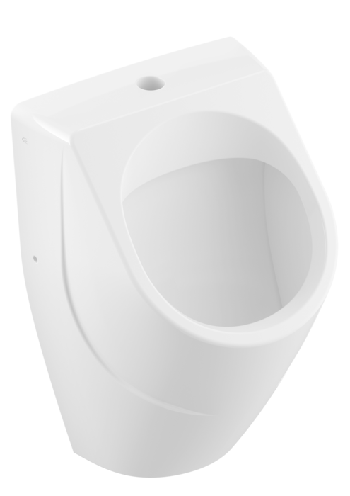 Villeroy & Boch O.novo Urinal Wasserzulauf außen senkrecht