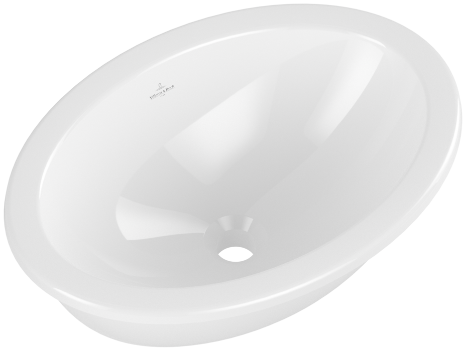 Villeroy & Boch Loop & Friends Einbauwaschtisch von oben