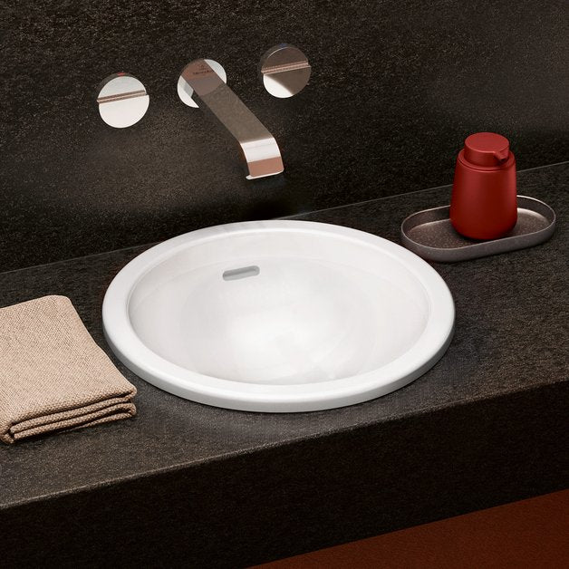 Villeroy & Boch Loop & Friends Einbauwaschtisch von oben