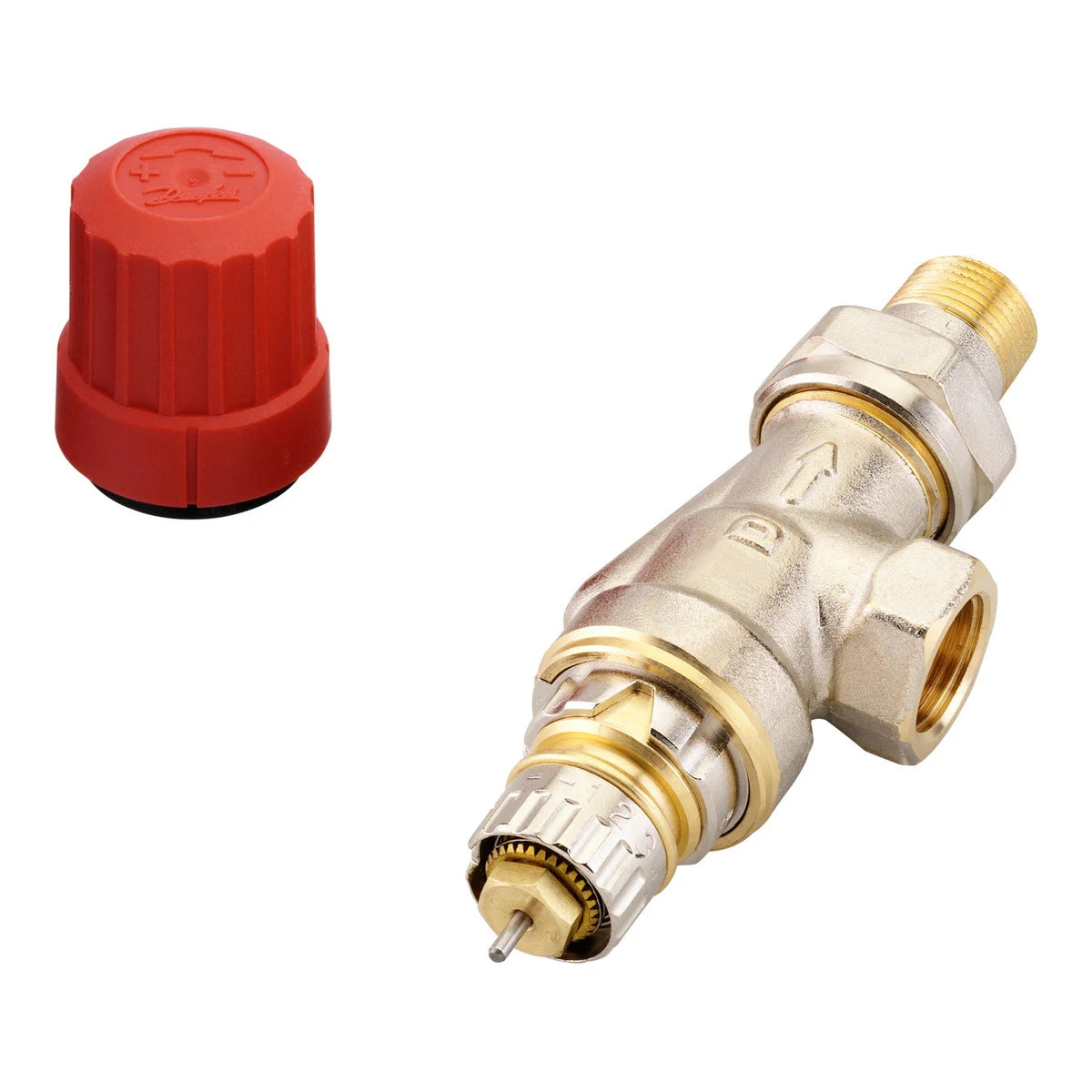 Danfoss RA-N Eck Spezial 3/8" Thermostatventil