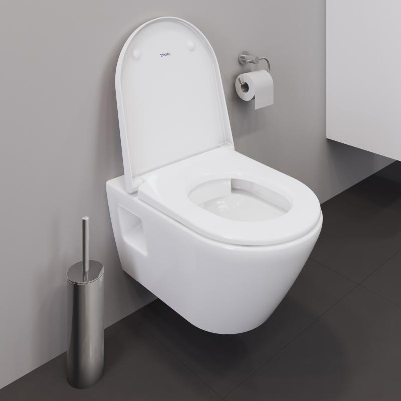 Duravit D-Neo Wand-WC Tiefspüler spülrandlos mit Deckel