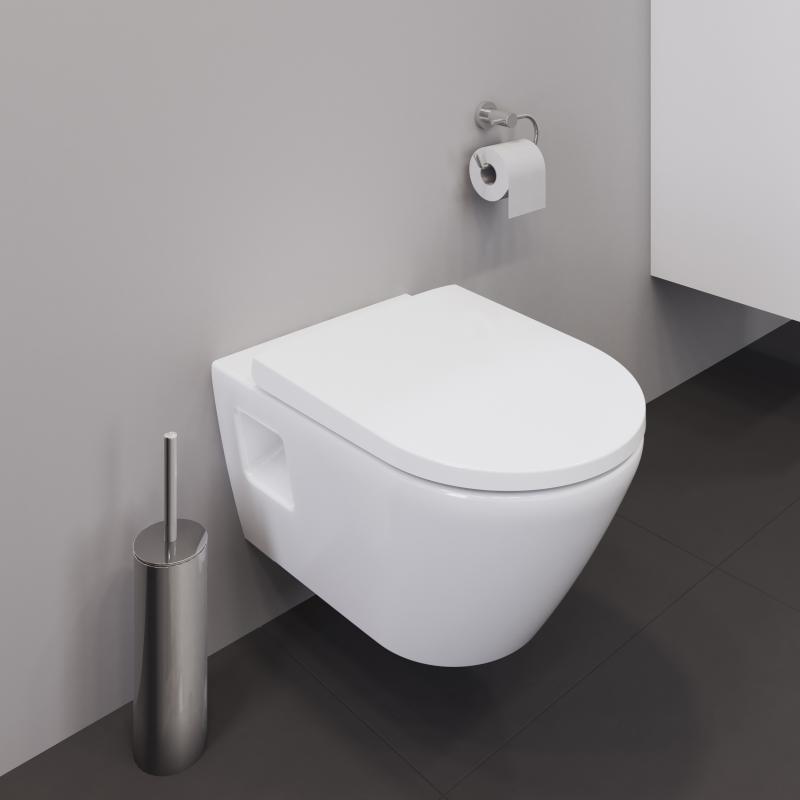 Duravit D-Neo Wand-WC Tiefspüler spülrandlos mit Deckel
