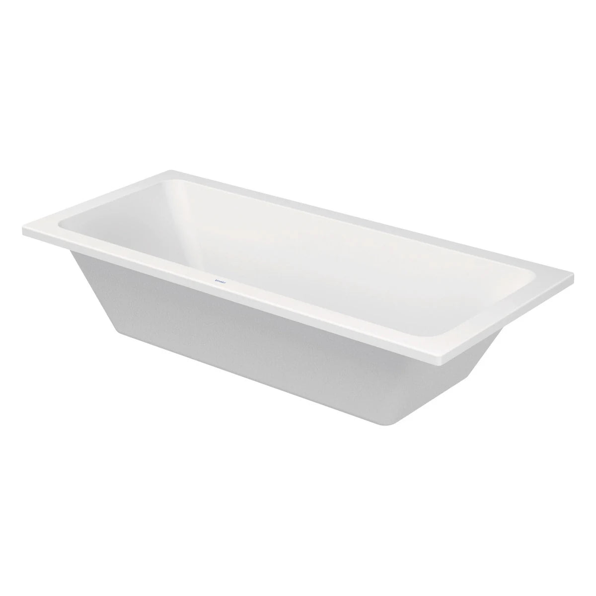 Duravit D-Code Badewanne mit 2 Rückenschrägen