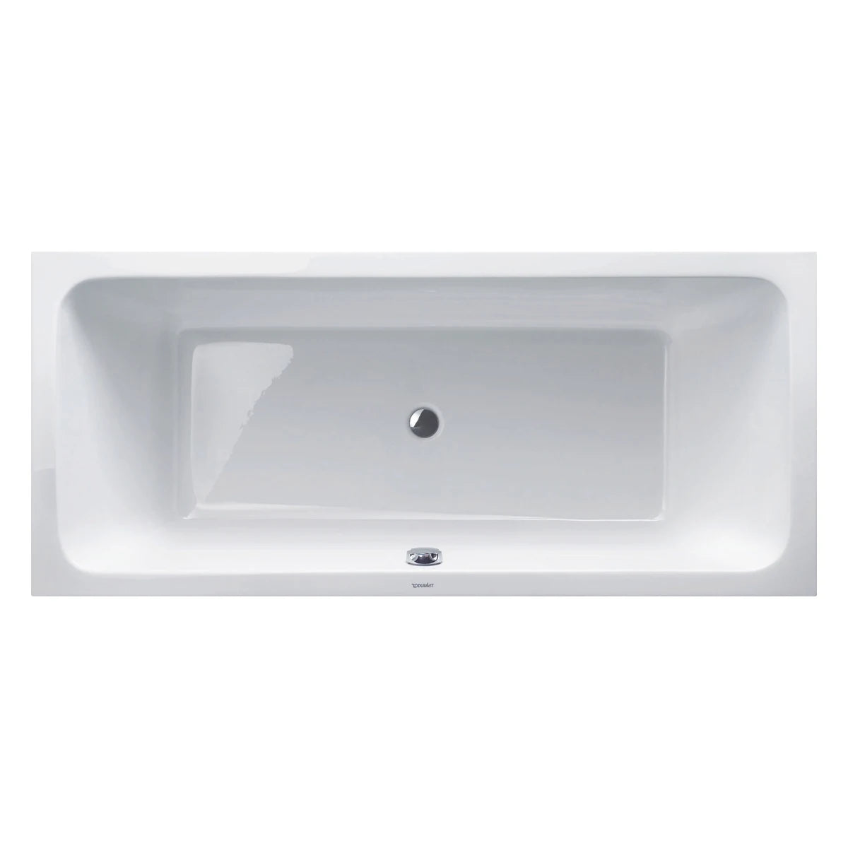 Duravit D-Code Badewanne mit 2 Rückenschrägen
