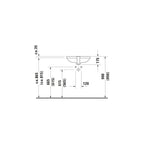 Duravit D-Code Einbau Waschtisch von unten