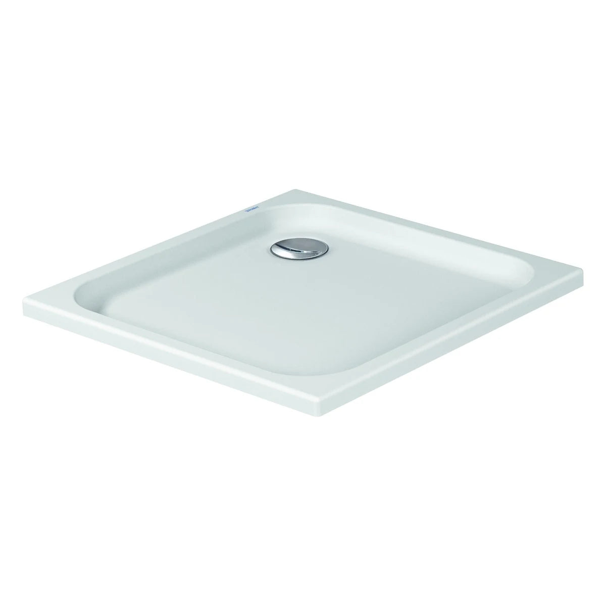 Duravit D-Code Quadrat-Duschwanne Acryl mit Eckablauf