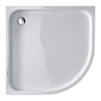 Duravit D-Code Viertelkreis-Duschwanne mit Eckablauf