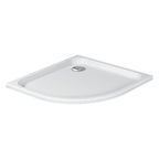 Duravit D-Code Viertelkreis-Duschwanne mit Eckablauf
