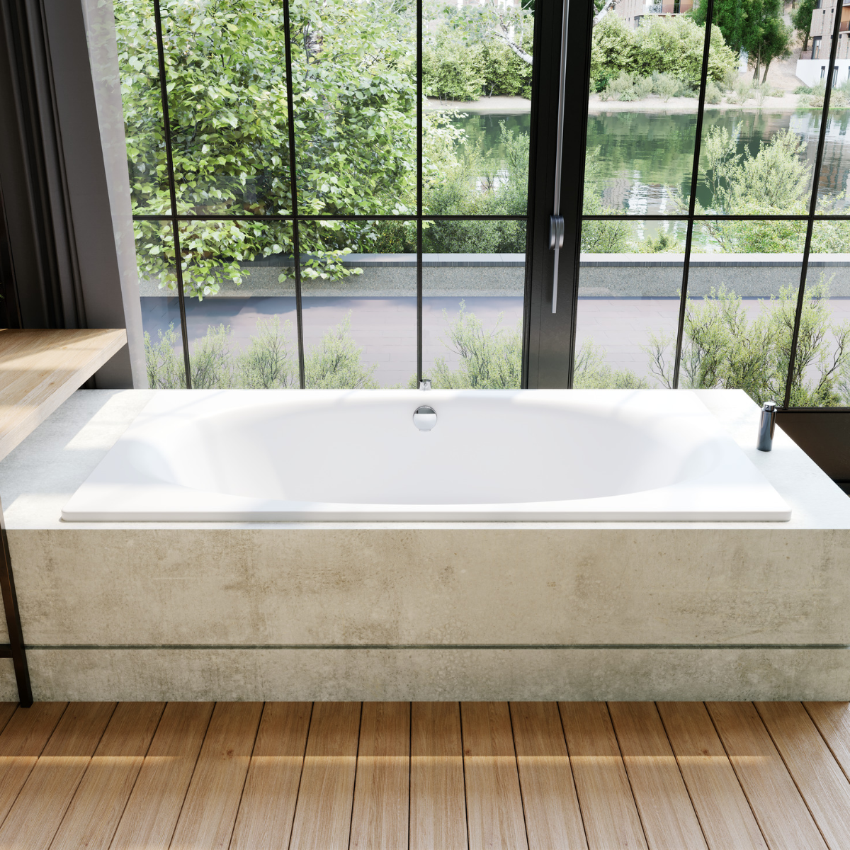 Kaldewei ELLIPSO DUO Rechteck-Badewanne aus Stahl