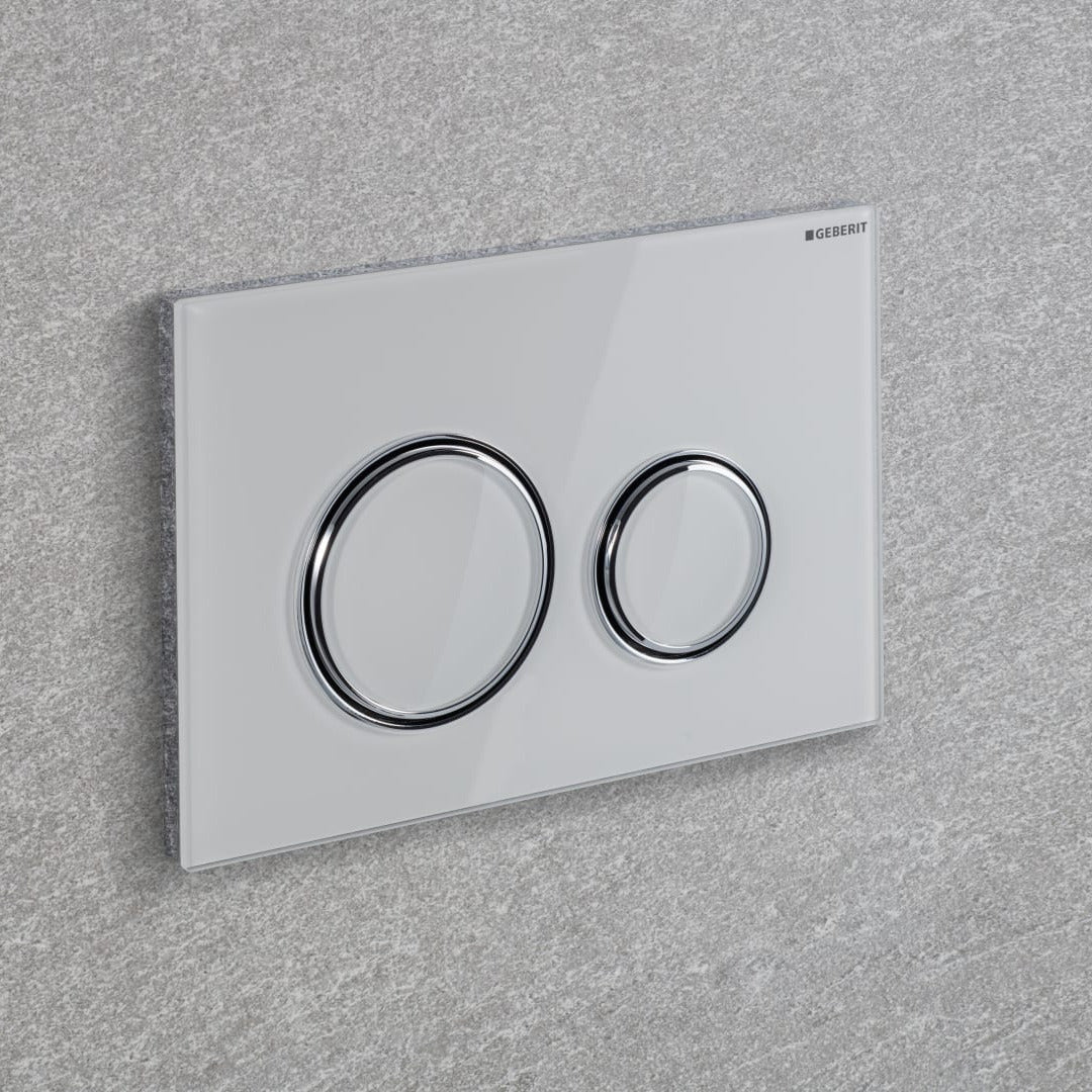 Geberit Betätigungsplatte SIGMA50 round für 2-Mengen Spülung