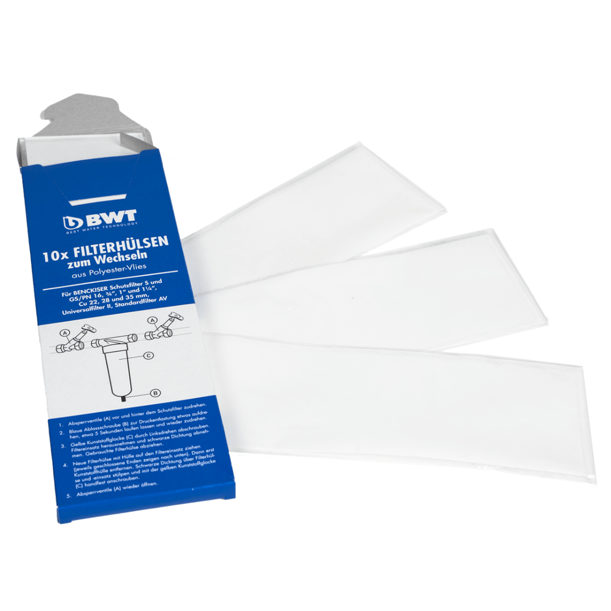 BWT Filtervlies für KSF-Filter 3/4"-5/4"