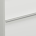 Burgbad Eqio Keramik Aufsatz-Waschtisch mit Waschtischunterbau