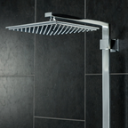 GROHE Duschsystem Euphoria Cube System 230 26087, mit Aufputz-Thermostatbatterie, Wandmontage, maximaler Durchfluss bei 3 bar: 13 l/min (Kopfbrause), 9 l/min (Handbrause), chrom