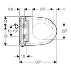Geberit AquaClean 4000 Dusch-WC Sitz & Deckel