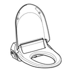 Geberit AquaClean 4000 Dusch-WC Sitz & Deckel