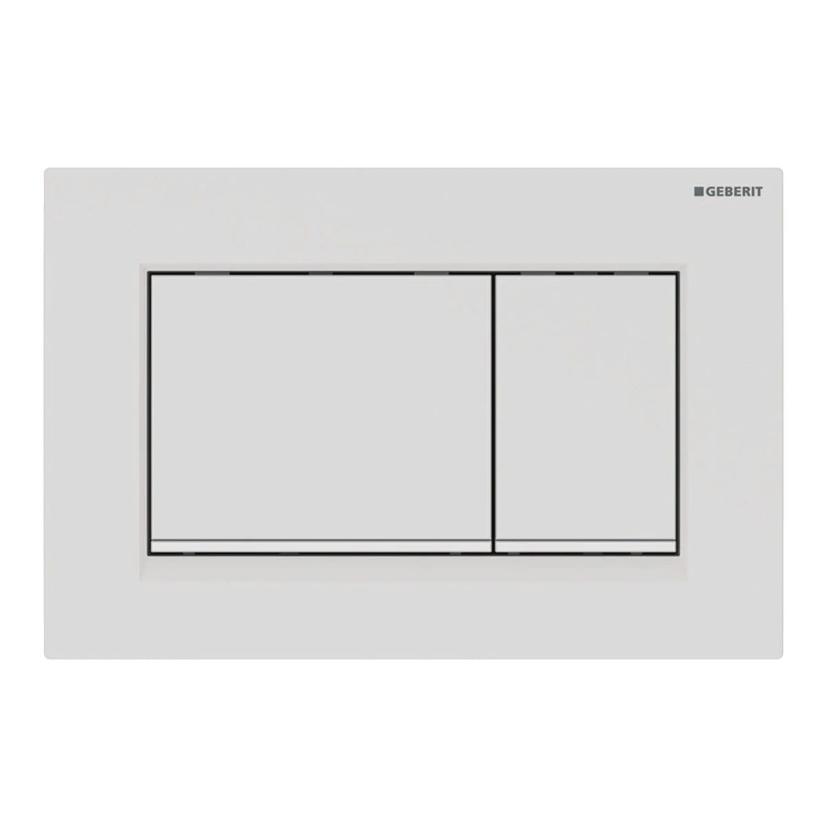 Geberit Betätigungsplatte SIGMA20 square für 2-Mengen Spülung